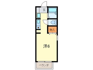 ジュネス仁川の物件間取画像